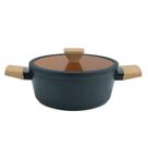 Panela Caçarola Antiaderente Cerâmica Cooktop Fogão Indução 24cm Avulsa