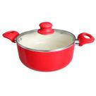 Panela Caçarola Antiaderente Revestimento Cerâmico 24cm -