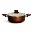 Panela Caçarola Cerâmica 20cm Antiaderente Livre PTFE e PFOA