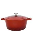 Panela Caçarola Cook&Chefe Cerâmica Indução Vermelha 28cm Mimo Style