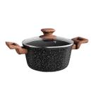 Panela Caçarola de Indução 20cm Color Stone Wooden - Euro