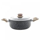 Panela Caçarola de Indução Granilite Preta 20cm 29237 Wolff