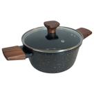 Panela Caçarola Fogão De Indução Antiaderente Aluminio 24cm