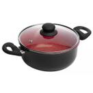 Panela Caçarola Grande Antiaderente Cerâmica Indução 22cm e 20cm