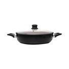 Panela Caçarola Grande Wok Cerâmica Antiaderente 28cm 3,8 L Panela Caçarola Grande Wok Cerâmica Antiaderente 28cm 3,8 L