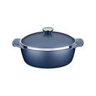 Panela Caçarola Lyon Azul 24cm Tramontina Forjada Antiaderente Starflon High Performance Elementar