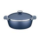 Panela Caçarola Lyon Azul 26cm Tramontina Forjada Antiaderente Starflon High Performance Elementar