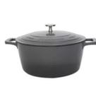 Panela Caçarola revestimento Cerâmico 28cm Indução cinza