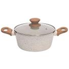 Panela Caçarola Style Cook em Alumínio Indução 20cm 2,25L Mármol 8145 Mimo Style