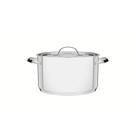 Panela Caçarola Tramontina Ísis Funda em Aço Inox Fundo Triplo com Tampa Plana e Alças 20 cm 3,6 L Panela Caçarola Tramontina Ísis Funda em Aço Inox Fundo Triplo com Tampa Plana e Alças 20 cm 3,6 L