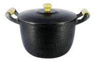 Panela Caldeirão Craqueado Preto 3,40 L N20 - Carola