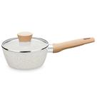 Panela Carmela Vanilla 1,8 Litros 18cm Ceramic-Flon em Alumínio Antiaderente 8466 MTA