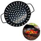 Panela churrasqueira fritadeira grelha cesto legumes peixe