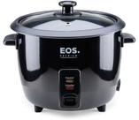 Panela de Arroz 1.5L EOS 500W Faz 8 Xicaras Ellegance Black 127V