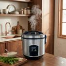Panela de Arroz Elétrica 1 Litro 220V - Preta