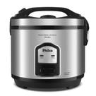 Panela de Arroz Elétrica Philco 6 Xícaras Inox 400W PPA06A 220V