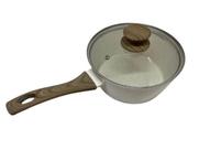 Panela De Ceramica Antiaderente Marmol De Inducao 16 Cm