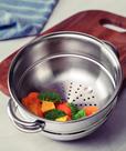 Panela de Cozimento no Vapor em Aço Inox 16 cm 1,6 L