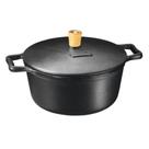 Panela de Ferro Fundido de 5 Litros Panela Mineira Redonda