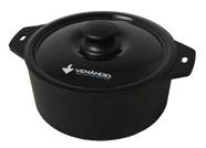 Panela de Ferro Fundido Tampa Preta 220x115 Met. Venâncio