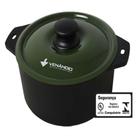 Panela De Ferro Fundido Tampa Verde 320x156 Met. Met. Venâncio