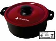 Panela de Ferro FundidoTampa Bordô 220x115 Met. Venâncio Panela de Ferro FundidoTampa Bordô 220x115 Met. Venâncio