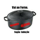 Panela de Ferro Oval 4 litros Holandês Gourmet Santana