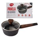 Panela De Indução 1300ml Aluminio Antiaderente Vidro Panela De Indução 1300ml Aluminio Antiaderente Vidro