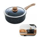 Panela de Indução Revestimento Cerâmico Para Todos Fogões Tampa De Vidro Granilite Wolff