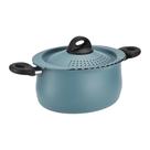 Panela de macarrão Bialetti Taste of Italy antiaderente de 5,5 L com peneira