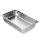 Panela de mesa a vapor VEVOR Hotel em aço inoxidável anti-geléia de tamanho completo Panela de mesa a vapor VEVOR Hotel em aço inoxidável anti-geléia de tamanho completo