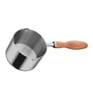 Panela de óleo FELTECHELECTR Mini Candy Mini Aquecedor Panela de aço inoxidável Panela vaporizadora Fazendo Vela Fazendo Panela de Derretimento de Chocolate Panelas de óleo para cozinhar Aprofunde a panela de sopa de café e queijo
