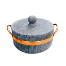 Panela De Pedra Sabão Pequena 800ml Nr 16