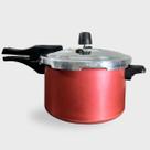 Panela de Pressão 2,5L Antiaderente Alusol - Cor: Cereja Panela de Pressão 2,5L Antiaderente Alusol - Cor: Cereja