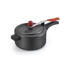 Panela De Pressão 3 Litros Antiaderente Alumínio Cor Preto - Oliveira