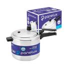 Panela De Pressão 4,5 Litros Panelux Alumínio Polido Panelux Classic Cor Alumínio Reforçada Cozimento Rapido