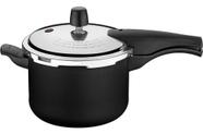 Panela de Pressão 4,5l Vancouver Antiaderente Preto Tramontina Panela de Pressão 4,5l Vancouver Antiaderente Preto Tramontina