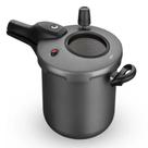 Panela De Pressão 4,5l Visor Vidro Grafite MTA Antiaderente Panela De Pressão 4,5l Visor Vidro Grafite MTA Antiaderente