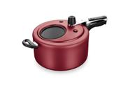 Panela De Pressão 6L Antiaderente Com Visor De Vidro Cereja - mta