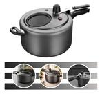 Panela De Pressão Antiaderente 6,0l Grafite Mta Com Visor