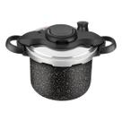 Panela de Pressão Antiaderente Clipso Stone Pro 4,5L - Rochedo Panela de Pressão Antiaderente Clipso Stone Pro 4,5L - Rochedo