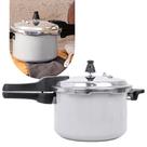 Panela de pressão Brinox 4,2L Indução Antiaderente Ceramic Pressure Fechamento Externo Cor Gris