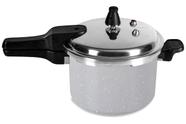 Panela de Pressão Brinox 5,4 L Antiaderente Ceramic Life Super - Cinza