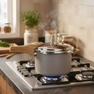 Panela de Pressão Brinox Pressume Ceramic Life 4,2L Alumínio Antiaderente Cerâmica Indução Areia