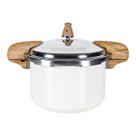 Panela de Pressão Ceramic Life Pressure com indução 22cm 5,4L Vanilla 4953/103 Brinox