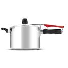 Panela De Pressão Clock Alumínio Polido 4,5L