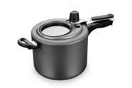 Panela De Pressão com Visor de Vidro 4,5 Litros MTA Antiaderente Rápido Cozimento