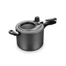Panela De Pressão Com Visor De Vidro Fechamento Interno 4,5L Grafite MTA