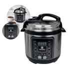 Panela de Pressão Elétrica 5L Inox 1000W 127V com Painel Digital 9 Funções, Timer e Segurança Panela de Pressão Elétrica 5L Inox 1000W 127V com Painel Digital 9 Funções, Timer e Segurança