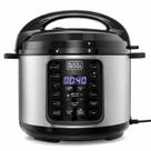 Panela De Pressão Elétrica 5L Inox Multifuncional Black Decker 900w Gourmand Gris